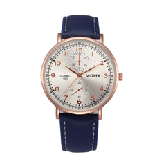 DISU Men Watches Stylish And Simple Temperament Belt unique watch for men relogios masculino