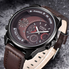 XINEW Man Watches 2019 Brand Luxury Famous Business Quartz Men Wristwatch Clock relogios masculinos montre homme heren horloge