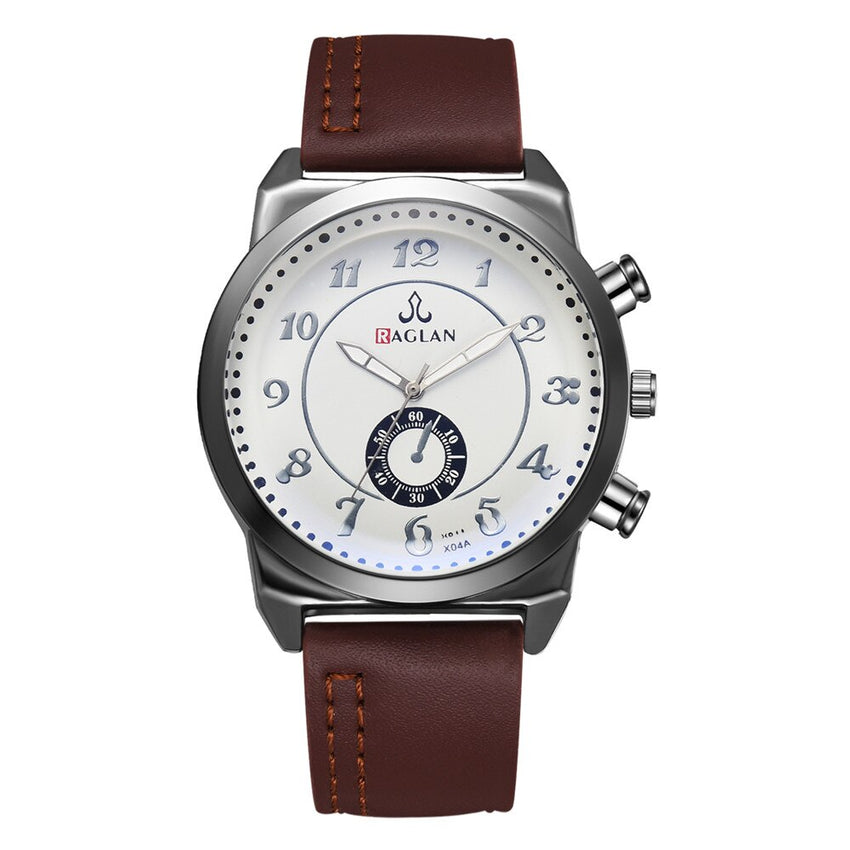 Men Watch Fashion Quartz High Quality Leather Blu Ray Glass Wristwatch Mens Reloj Hombre 2019 Men Wristwatch Clock