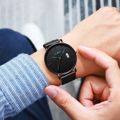 Men Watch Luxury Quartz Stainless Steel Dial Casual Bracelet Watches Mens 2019 Men Wristwatch Clock Watch Mens relogio masculino