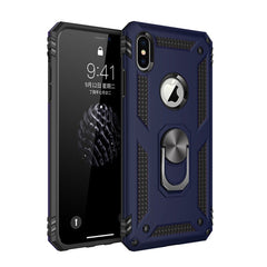 Armor Shockproof Phone Case For iphone X 8 7 6 6s Plus XS MAX XR Car Magnetic Cases Finger Ring Holder Case Cover