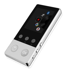 New Metal Bluetooth4.2 MP3 Player Build in Speaker with FM Radio E-book Audio Video Player Portable 1.8 Inch Pedo Meter Walkman