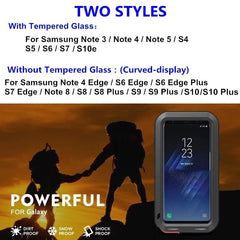 Heavy Duty Protection Doom armor Metal Aluminum phone Case for iPhone 6 6S 7 8 Plus 11 XS Max 5 5S SE Shockproof Dustproof Cover
