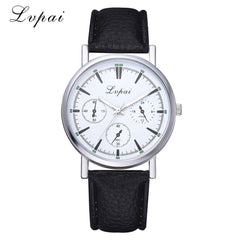 Lvpai Man Watch Casual Quartz Leather Band Analog Wrist Watch Mens Reloj Hombre 2019 clock men relogio masculino