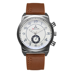 Men Watch Fashion Quartz High Quality Leather Blu Ray Glass Wristwatch Mens Reloj Hombre 2019 Men Wristwatch Clock