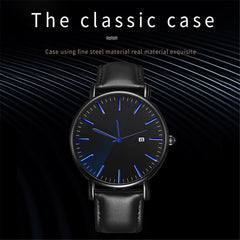 Men Wrist Watch Business Casual Design Stainless Steel Couple Quartz Analog Watch Man Reloj Hombre 2019 Men Wristwatch Clock