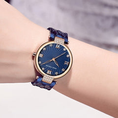 MINIFOCUS Snake Skin Texture Stainless Steel Watch Bands Fashion Designer Brand Luxury Women Watches Quartz Gold Women's Watch