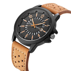 Men Wristwatch Clock Classic Roulette Scale Calendar Business Quartz Watch Man Reloj Hombre 2019 horloges mannen orologio uomo