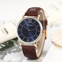 Featured Women Watches Blue Dial  Wrist Watch Sport Ladies Watch Clock Fashion Leather Strap Casual  Style Relogio Feminino@50