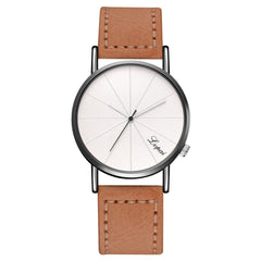 LVPAI Men's Wrist Watch Fashion Leather Belt Analog Sport Quartz Watch Mens Reloj Hombre 2019 Men Wristwatch Clock