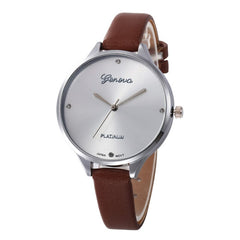 Fashion Women's Watches Fashion Geneva Brand Roman Numeral Featured Minimalism Horloge Dames Creative Clock Cuckoo Kol Saati@50