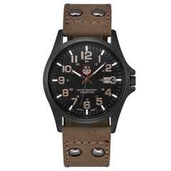 Men’s Wrist Watches Military Steel Military Date Quartz Analog Army Casual Dress Watch Man Montre Homme 2019 saat erkekler