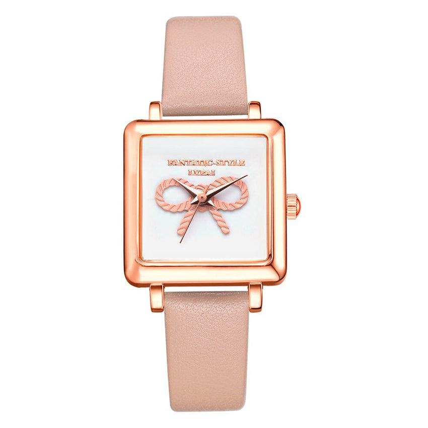 Women's Watches Square Disc  Simple Style Ladies Quartz Wristwatch  LeatherStrap Minimalism Dress Gift Clock Reloj De Mujer@50