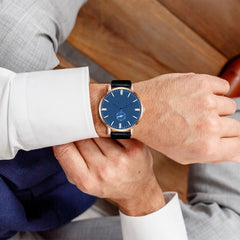 Man Wrist Watches Fashion Crystal  Leather Analog Quartz Watch Man Reloj Hombre 2019 horloges mannen relogios masculino