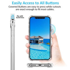 Airbag For iPhone 11 Pro XS MAX XR Crystal Clear Cover Transparent Soft TPU Cases for iphone 11Pro Max 7 8 Plus X 6 6S 5 5S SE