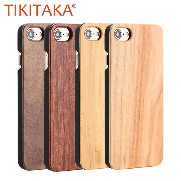 Real Wood Case For iphone 11Pro MAX X XR 8 7 6 Plus Cover Natural Bamboo Wooden Hard Phone Cases For Samsung Galaxy S10 S9 Plus