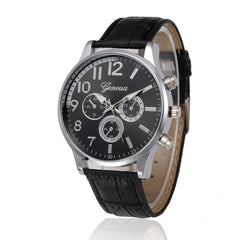 Men Wrist Watch Retro Design Leather Band Analog Alloy Quartz Watch vintage men wristwatch clock relogios masculinos