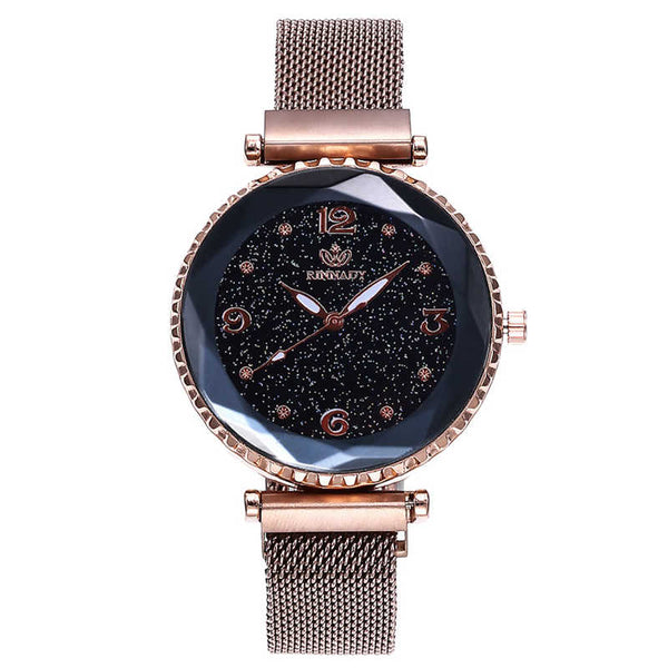 Simple Digital Gear Scale Magnetic Buckle Watch Minimalism Women's Watches Bayan Kol Saati Zegarek Damski High Quality Clock@50