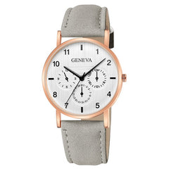 Women's Watches Fashion Geneva Brand Roman Numeral Ins Wind Small Fresh Cute Ladies Clock Can Be Used As A Couple Reloj Mujer@50