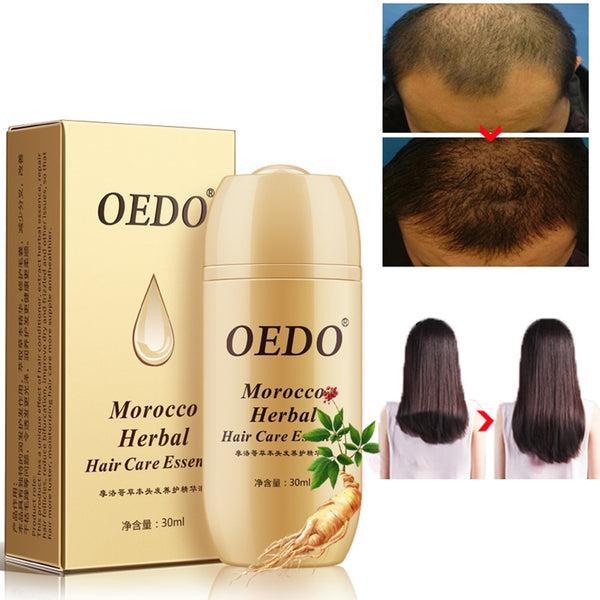 30ml Morocco Hair Care  Pure Nourishing Oil Herbal Ginseng Hair Serum Repair Hair Root Curly/Straight Keratin Hair Mask TSLM2