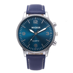 Men Watch Business Leather Strap Sports Simulated Quartz watch man new arrival in men wrist watches wristwatch mens