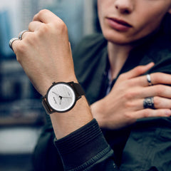 Featured Women Watches Dot Dial Ladies Fashion Quartz Wristwatch Fashion Leather  Strap Clock  Casual Dress Zegarki Damskie@50