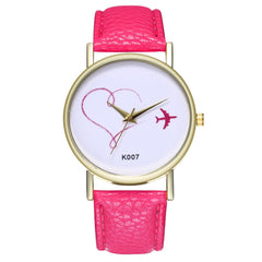 Women Watches Exquistite Simple Luxury Fashion Cute Airplane Pattern Female Watch Reloj De Mujer Kol Saati@50