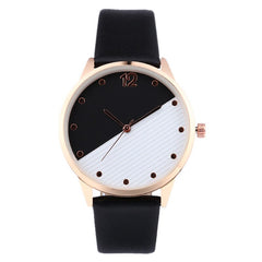 Creative New Dial 2 Colors Female Watch Line Point Wristwatches Excellent Quality Women's Watches Best Sellers Simple Horloge@50