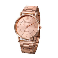 Women's Watches Fashion Geneva Brand Roman Numeral Zegarki Damskie Montre Femme Acier Inoxydable Romain Horloge Cadeau @50