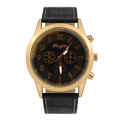 DISU Men's Watch Leather Quartz Luxury Casual Clock wristwatch mens watches mens 2019 relogio masculino