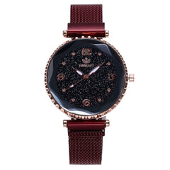 Simple Digital Gear Scale Magnetic Buckle Watch Minimalism Women's Watches Bayan Kol Saati Zegarek Damski High Quality Clock@50