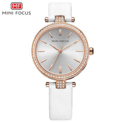 MINIFOCUS Quartz Women's Watches Brand Luxury Fashion Ladies Watch Women Waterproof Rose Gold Lady Watch For Woman Wristwatches