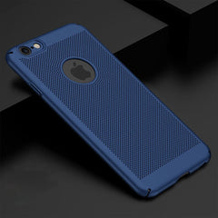 Ultra Slim Phone Case For iPhone 6 6s 7 8 Plus Hollow Heat Dissipation Cases Hard PC For iPhone 5 5S SE Back Cover Coque XS Max