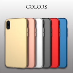 360 Degree Phone Cases For iPhone X 8 7 6 6s Plus 5 5s SE Case Ultra thin Hard PC Shockproof Armor Cover Shell Capa + Glass Film