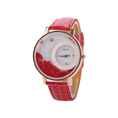 Relogio Feminino De Luxe Marque Quicksand Little Diamonds Women's Watch Montre Femme Acier Inoxydable@ 50