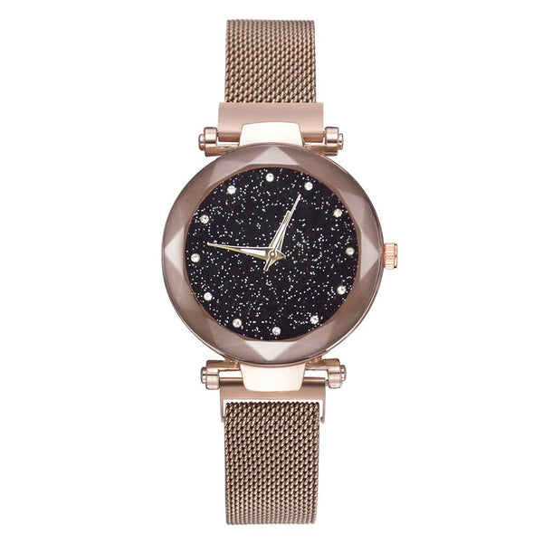 Starry Sky Women's Watches Best Sellers Magnetic Mesh Belt Clock Cheap High Quality Relojes Para Mujer Quartz Wristwatch@50