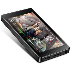 3.0 Inch Touch screen Metal MP3 Player Built-in Speakers Ultra thin 8GB MP3 Music Player Video playback with FM E-book