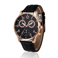 Men Wrist Watch Retro Design Leather Band Analog Alloy Quartz Watch Man vintage men wristwatch clock relogios masculino