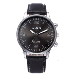 Men Wrist Watch Business Leather Strap Sports Simulated Quartz watch mens new arrival in men wrist watches wristwatch mens