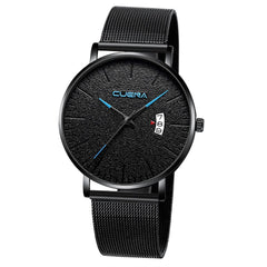 Men Watch Luxury Quartz Stainless Steel Dial Casual Bracelet Watches Mens 2019 Men Wristwatch Clock Watch Mens relogio masculino