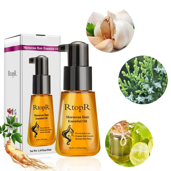 35ml Morocco Argan Oil  Essence Nourishing Repair Damaged Hair Improve Hair Detachment Treatment