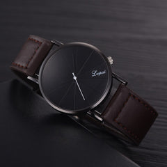 LVPAI Men's Wrist Watch Fashion Leather Belt Analog Sport Quartz Watch Mens Reloj Hombre 2019 Men Wristwatch Clock