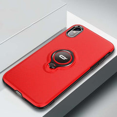 Ring Stand Case For iPhone X XS Max XR Cases Slim Soft Silicon TPU Clear Buckle Magentic Kickstand Back Cover Fundas