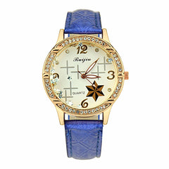 Disc Cute Style Symbol Star Pattern Roman Numerals Ladies Watch Nice Orologio Donna Women's Watches Reloj De Mujer Clock @50