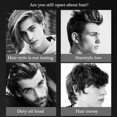 Fashion Matte Finished Hair Styling Clay Daily Use Mens Hair Clay High Strong Hold Low Shine Hair Styling Wax 50g