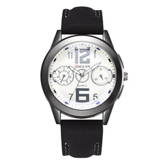 Men Wristwatch Fashion Quartz High Quality Leather Blu Ray Glass Clock Watch Man Watches Mens 2019 relogios masculinos