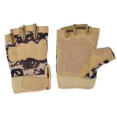 Army Paintball Airsoft Shooting Outdoor Knuckle Half Finger Motorcycle Cycling Gloves Tactical Gloves Fingerless Military P30