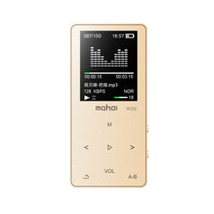 MAHDI 8G Metal MP3 Music Player Built-in Speakers Portable Digital Audio Player  with FM Radio Voice Recorder E-book