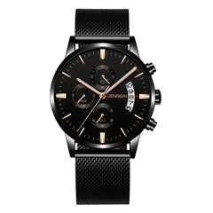 Man Watches Luxury Quartz Stainless Steel Dial Casual Bracelet Watch Man Watches Mens 2019 Men Wristwatch Clock