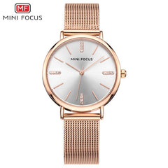MINIFOCUS Black Woman Watches 2019 Brand Luxury Women Watches Waterproof Casual Ladys Watch Fashion Wristwatches Montre Femme